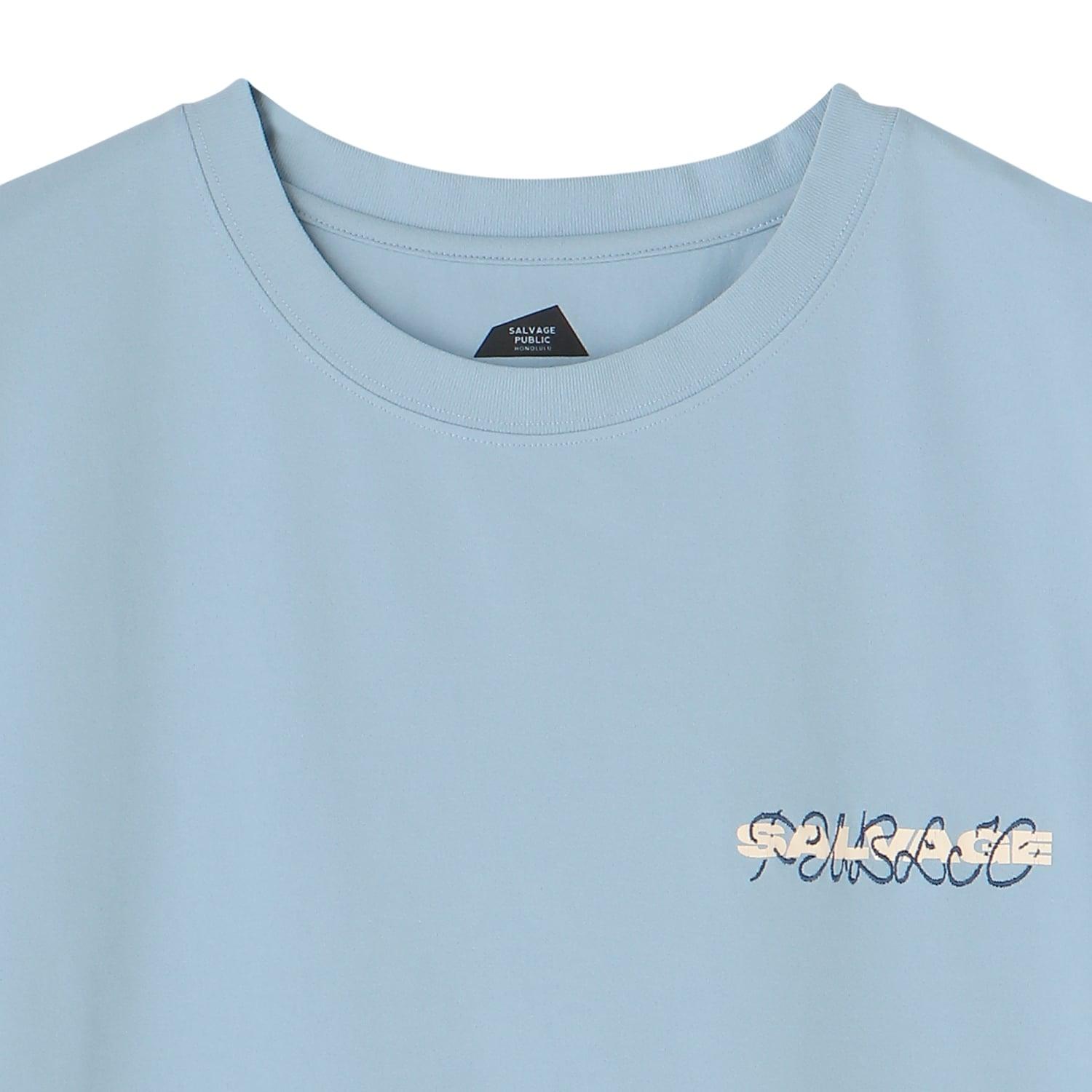 SALVAGE PUBLIC SALVAGE PUBLIC Lei Logo Surf Tee OSHMAN'S SMU