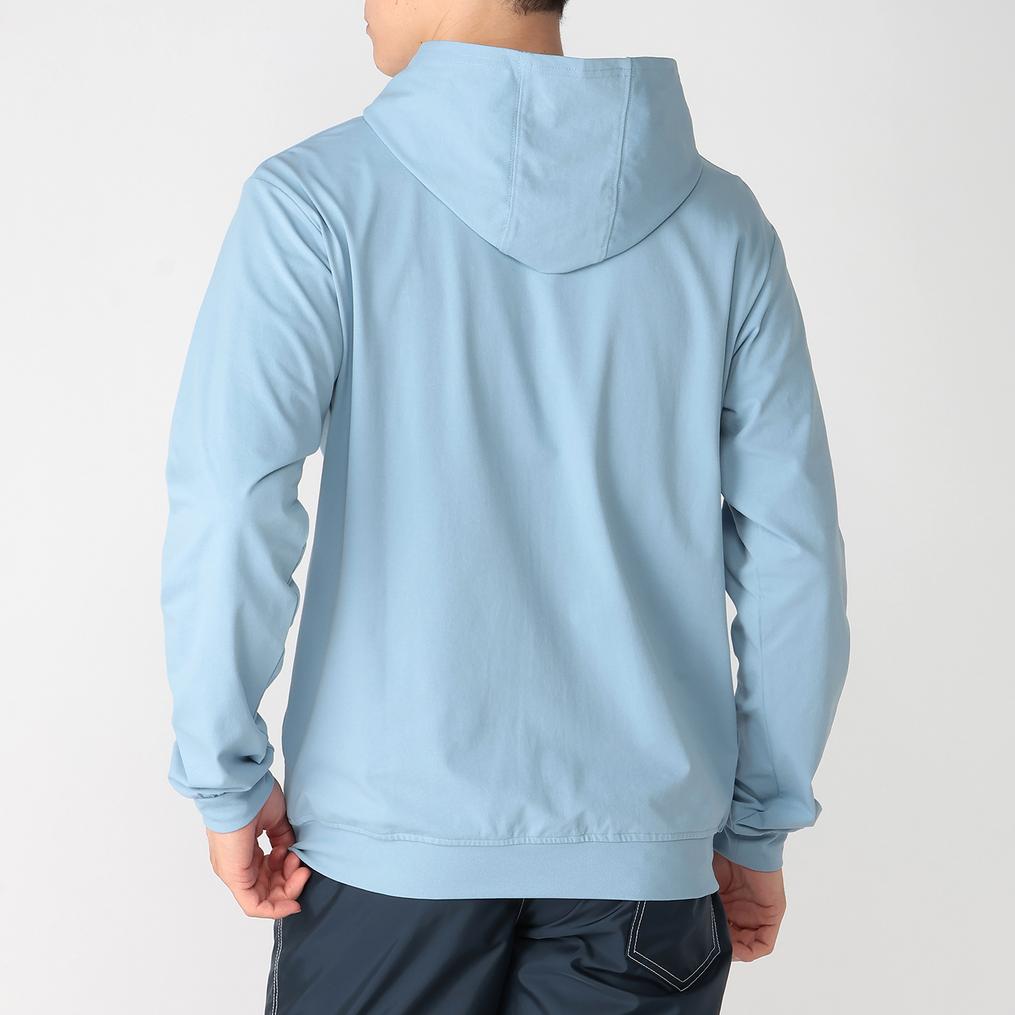 モデル：179㎝ / 着用サイズ：M SALVAGE PUBLIC SALVAGE PUBLIC Laua'e Zip Hood L/S Tee OSHMAN'S SMU画像3