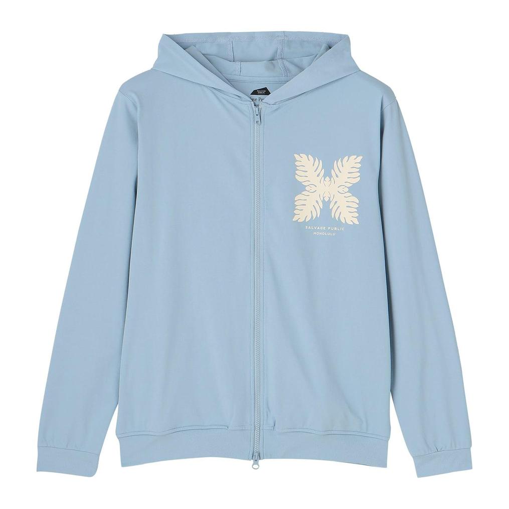  SALVAGE PUBLIC SALVAGE PUBLIC Laua'e Zip Hood L/S Tee OSHMAN'S SMU画像6