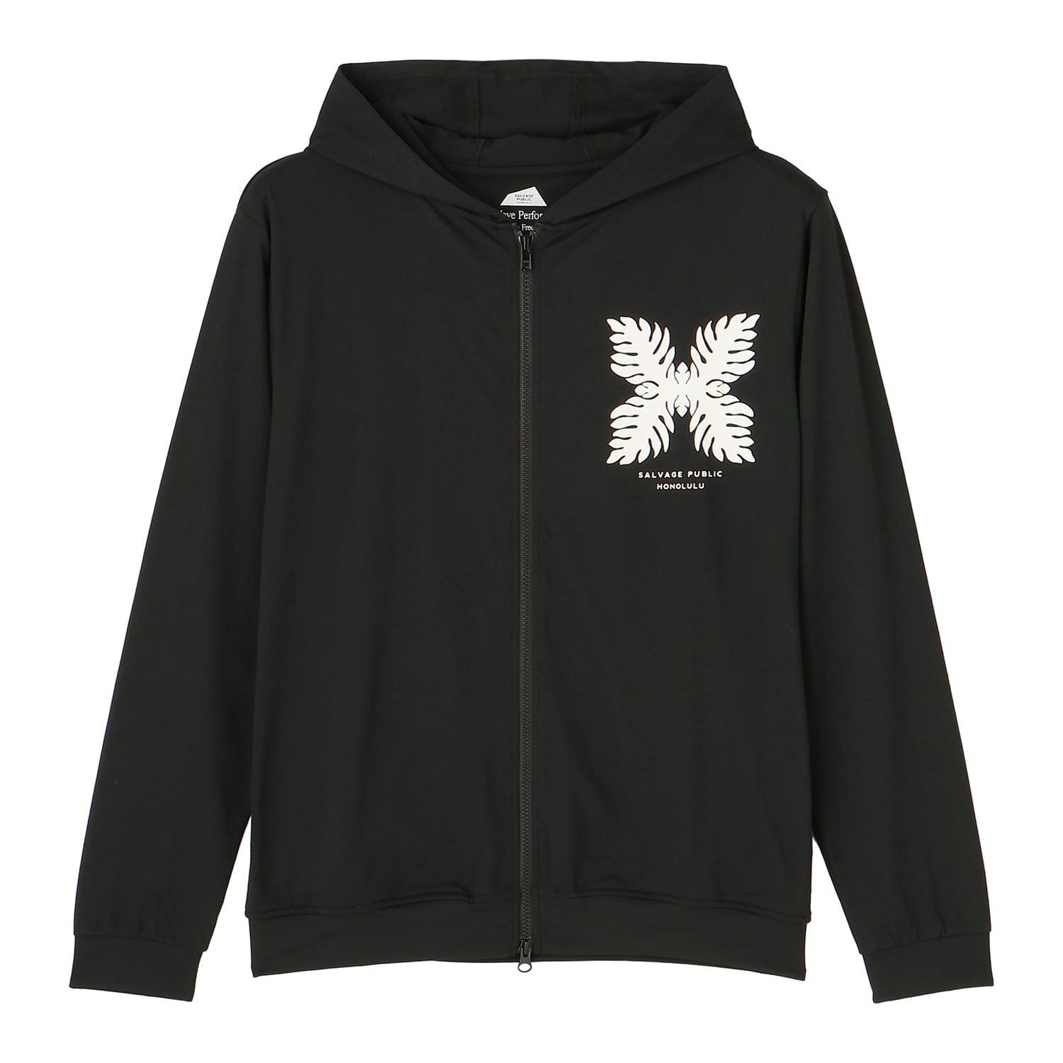 SALVAGE PUBLIC SALVAGE PUBLIC Laua'e Zip Hood L/S Tee OSHMAN'S SMU