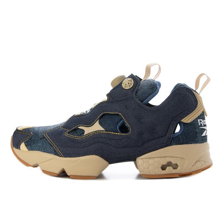 Reebok �C���X�^�|���v�t���[���[ 94 BLUE/BLUE/BEIGE