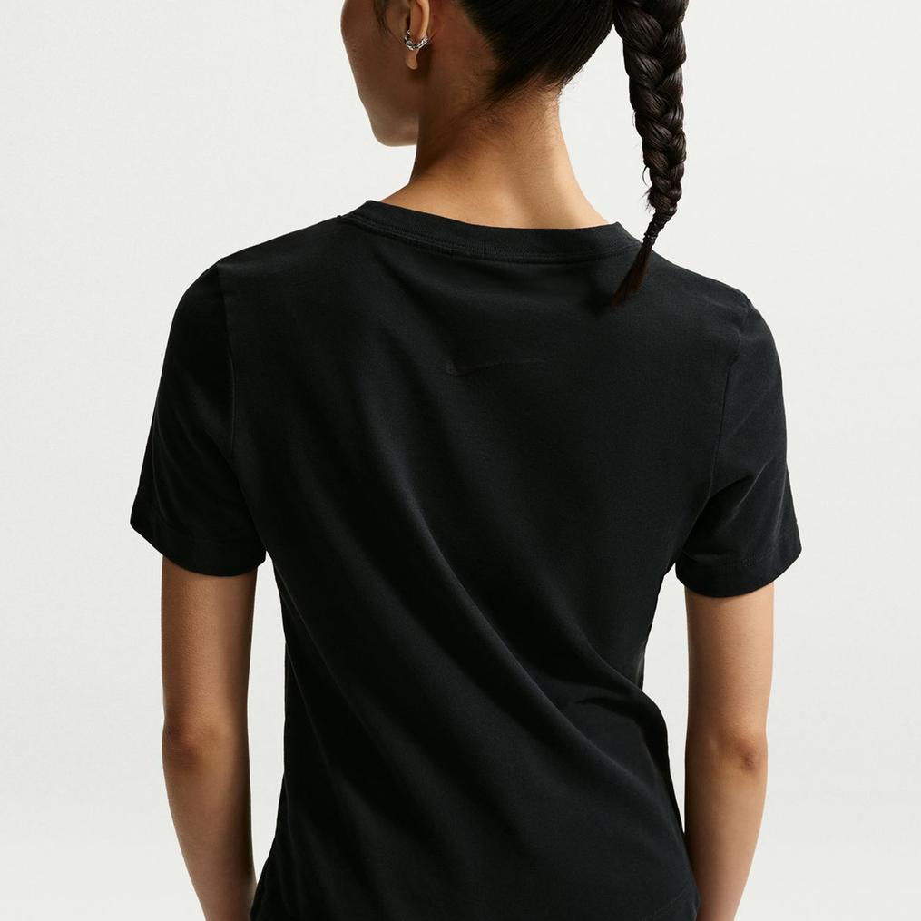  NIKE NIKE Sports Wear Slim S/S Burnout Logo Tops画像3