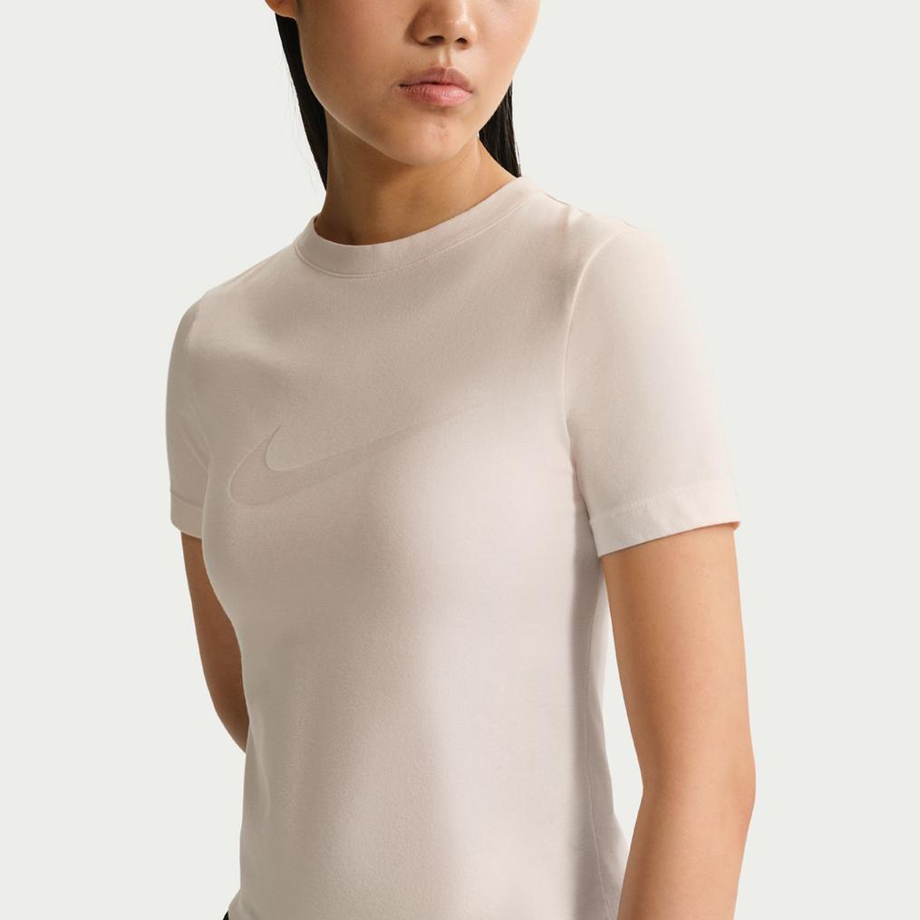  NIKE NIKE Sports Wear Slim S/S Burnout Logo Tops画像2