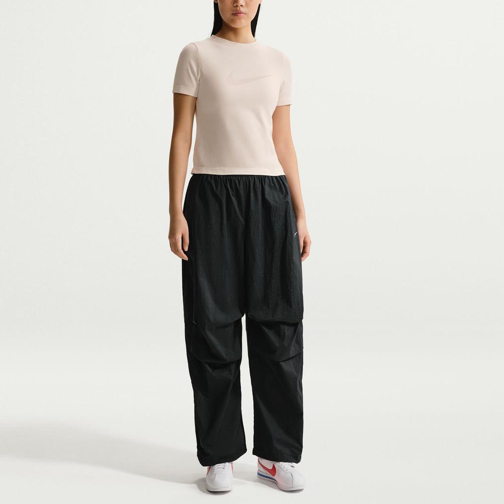  NIKE NIKE Sports Wear Slim S/S Burnout Logo Tops画像6