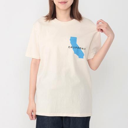 MIXTA カリフォルニアマップ Tシャツ