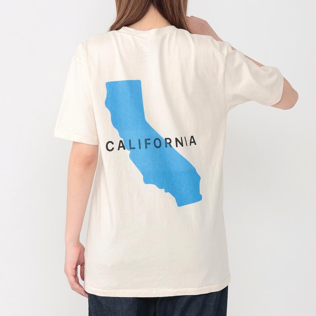 モデル：１６１cm / 着用サイズ：M MIXTA MIXTA California Map Tee画像3
