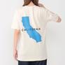 モデル：１６１cm / 着用サイズ：M MIXTA MIXTA California Map Tee画像3