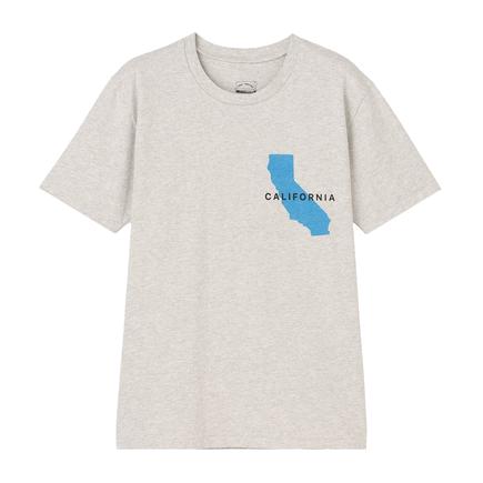 MIXTA カリフォルニアマップ Tシャツ