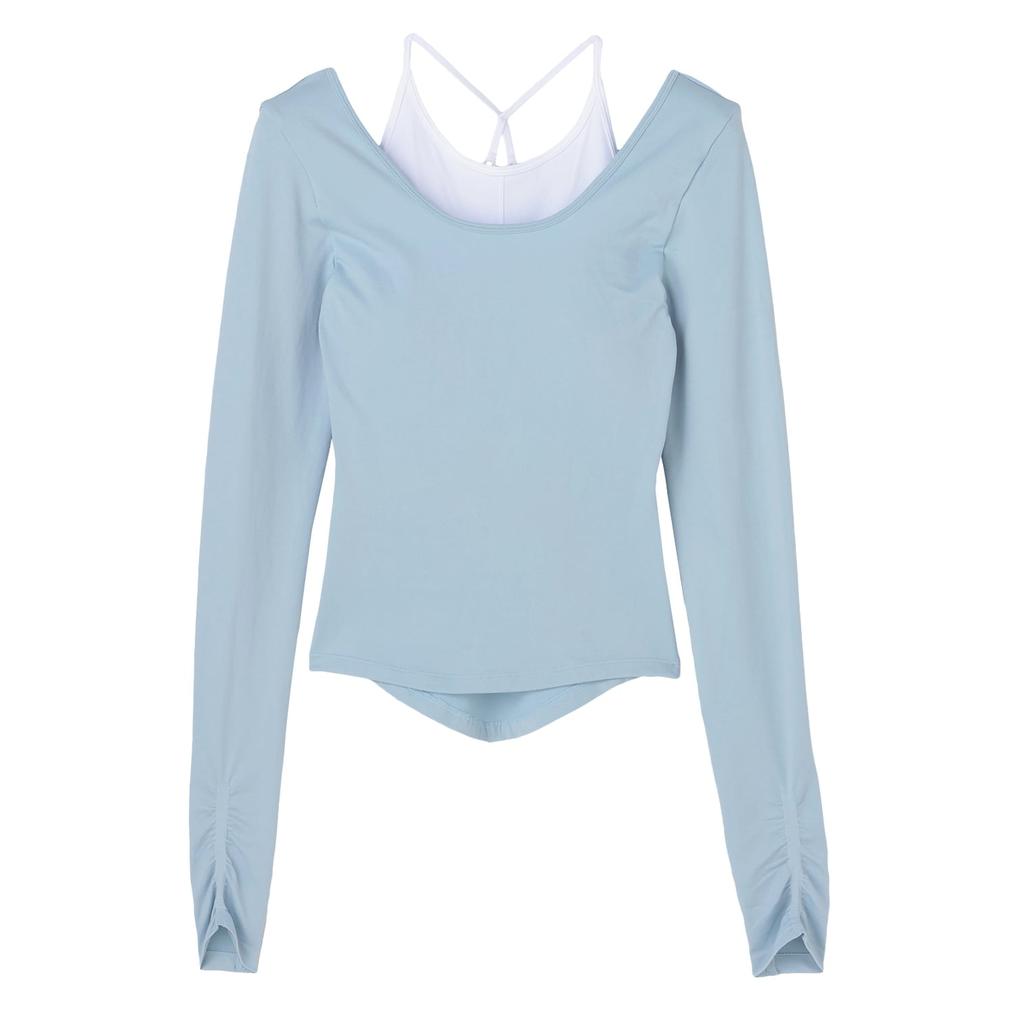  ITZON ITZON Layered Active Long Tee画像1