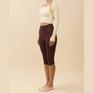 ITZON ITZON Shirring Capri Leggings画像6