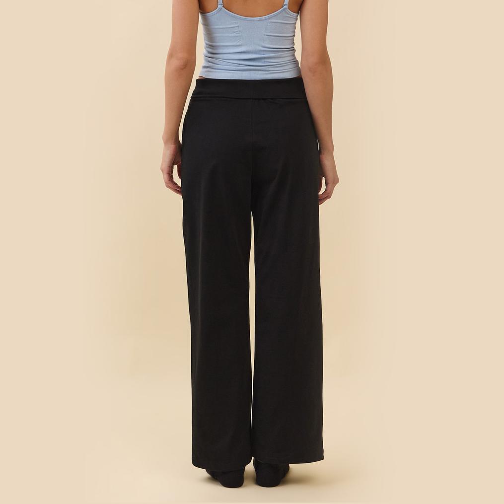  ITZON ITZON Soft Waist Pintuck Pants画像3