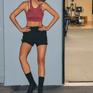  ITZON ITZON Easy Active Short Pants画像4