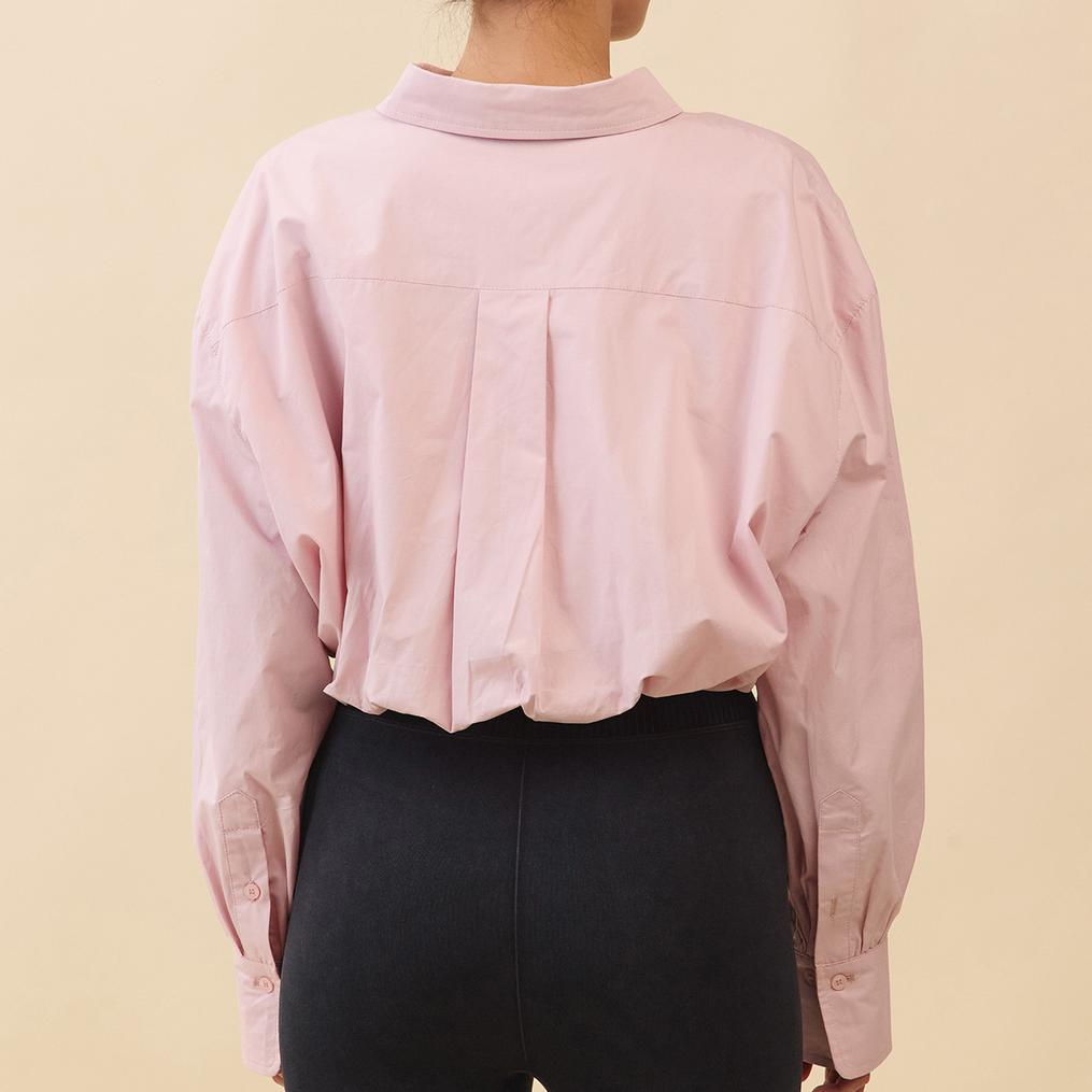  ITZON ITZON Petal Crop Shirt画像3