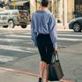  ITZON ITZON Petal Crop Shirt画像6