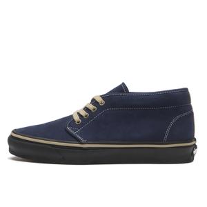 SUEDE LEATHER DRESS BLUE