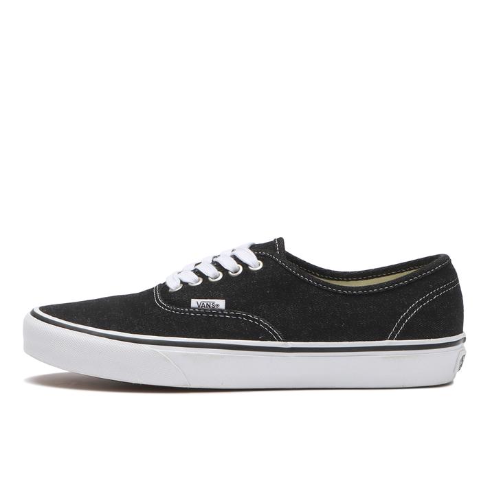 VANS �I�[�Z���e�B�b�N *DENIM BLACK/WH