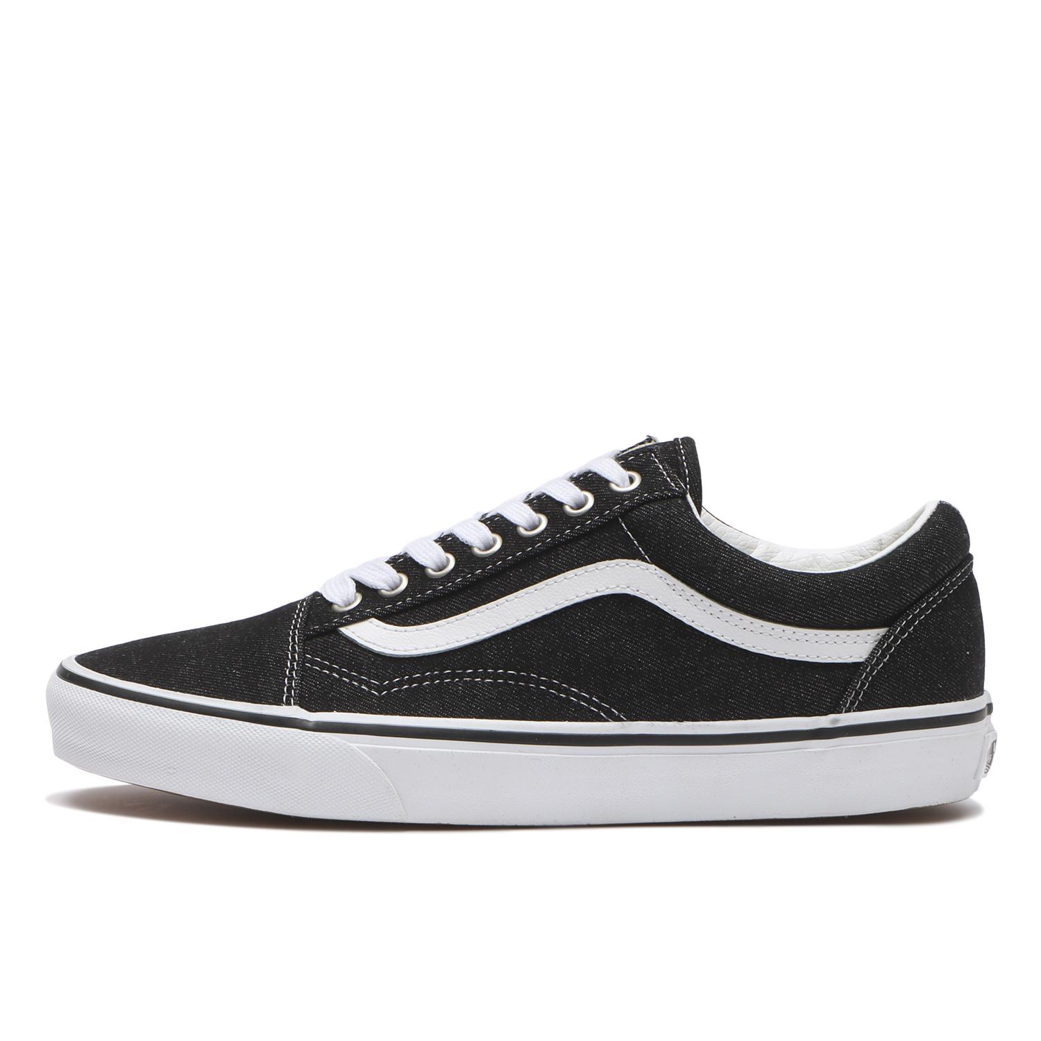 	�yVANS�z ���@���Y OLD SKOOL �I�[���h�X�N�[�� VN000D7Z6BT *DENIM BK/T. WT