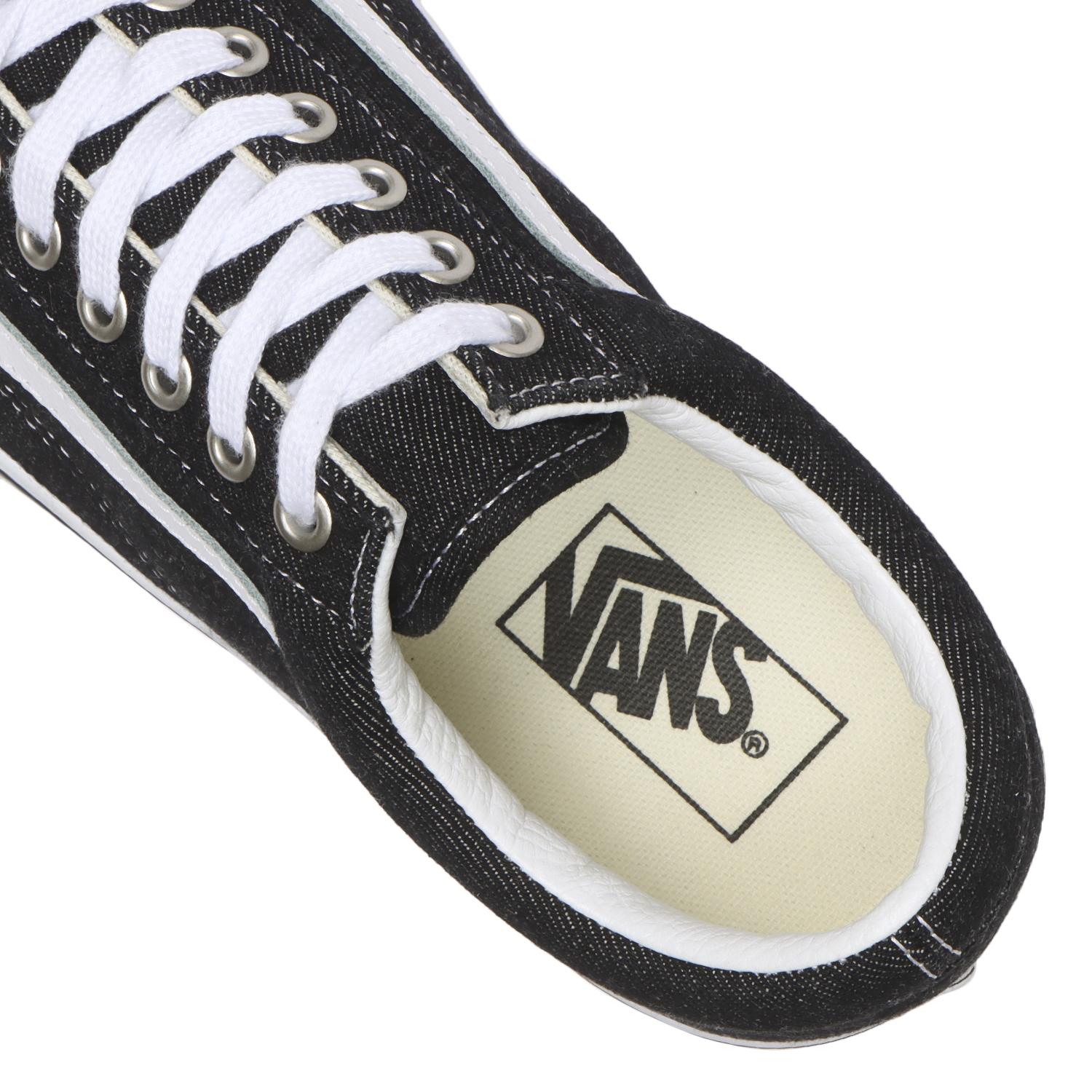 VANS】 ヴァンズ OLD SKOOL オールドスクール VN000D7Z6BT *DENIM BK/T