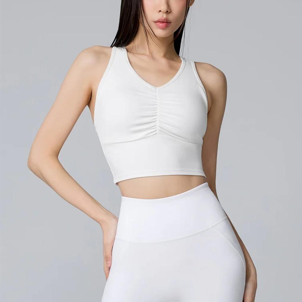  XEXYMIX XEXYMIX Black Label Signature Power Rise Shirring Cropped Bratop画像1