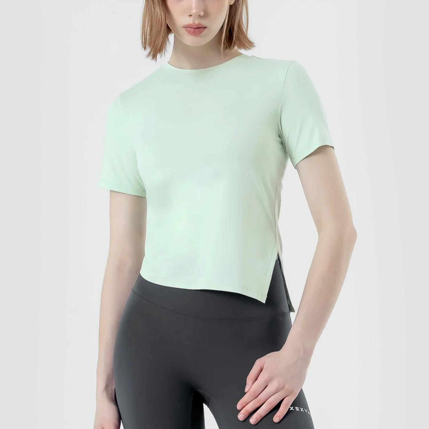 XEXYMIX XEXYMIX Asymmetry Slit & Shirring Tee｜OSHMAN'S ONLINE