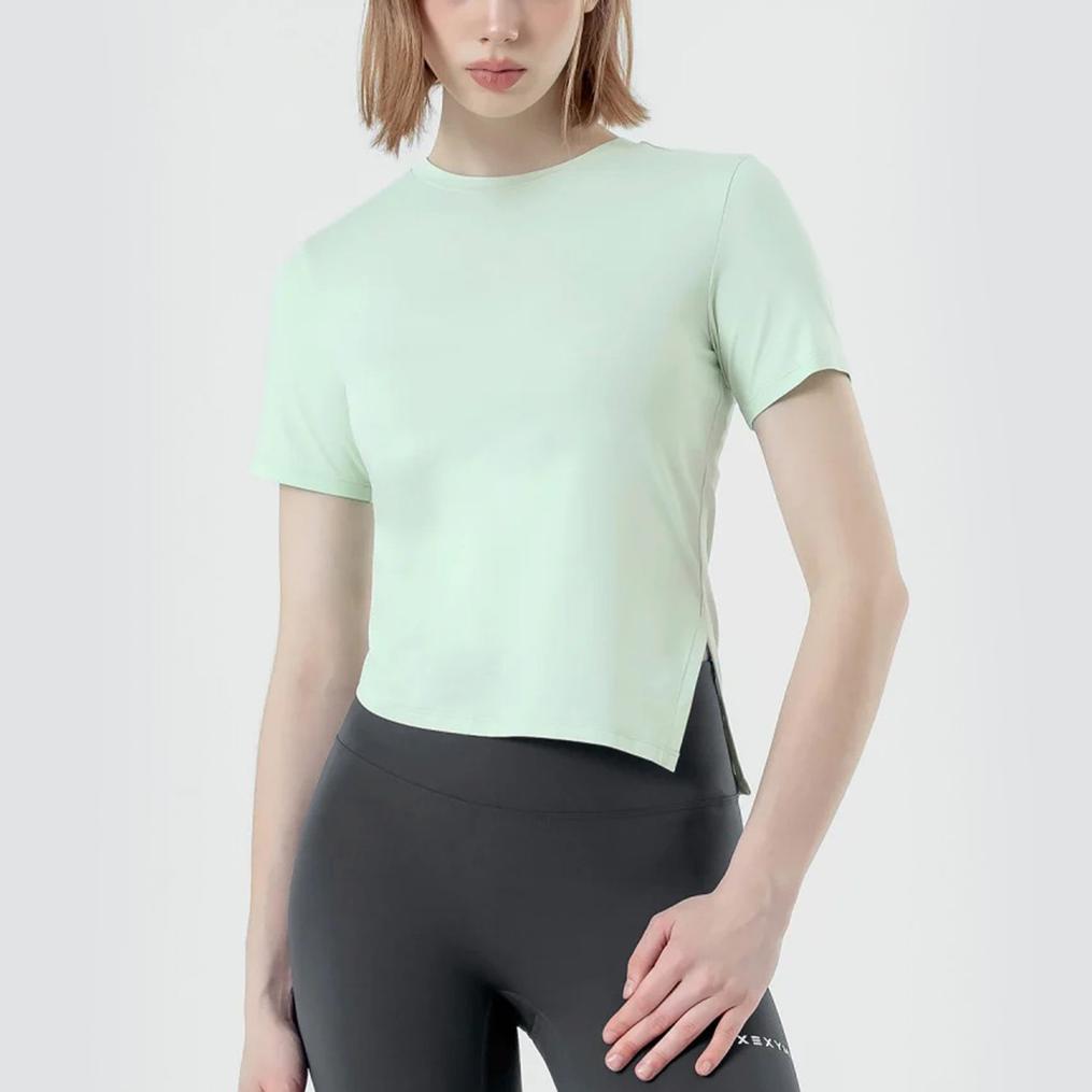  XEXYMIX XEXYMIX Asymmetry Slit & Shirring Tee画像1