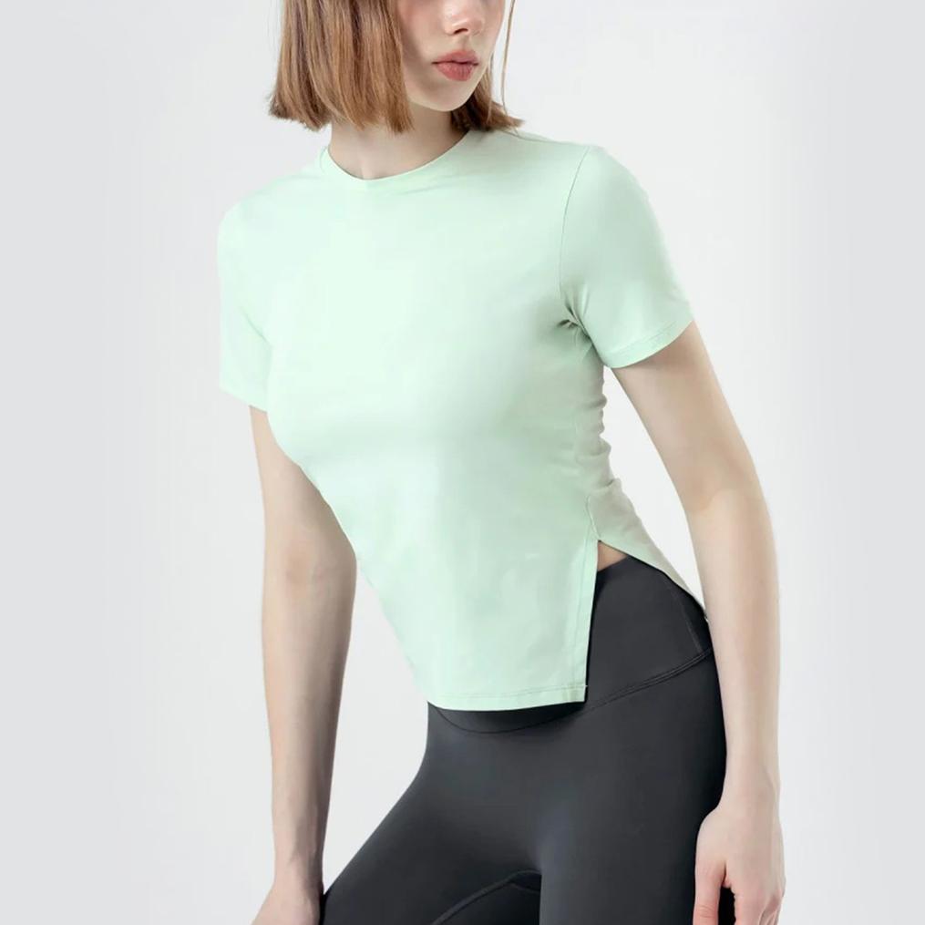  XEXYMIX XEXYMIX Asymmetry Slit & Shirring Tee画像3