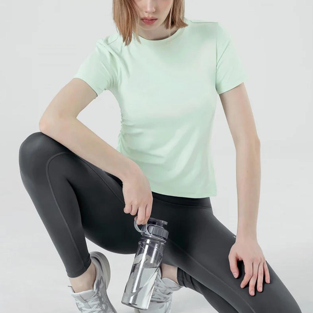  XEXYMIX XEXYMIX Asymmetry Slit & Shirring Tee画像5