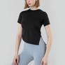  XEXYMIX XEXYMIX Asymmetry Slit & Shirring Tee画像1