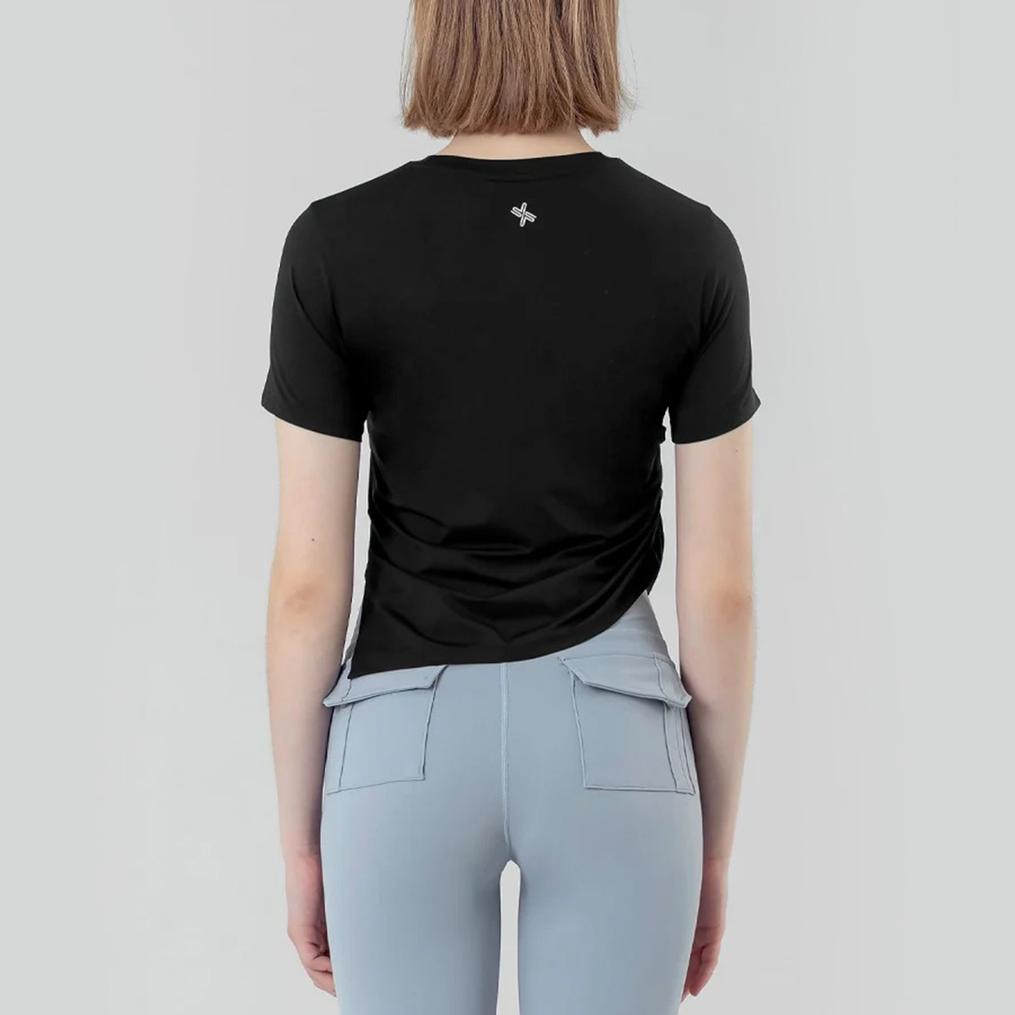  XEXYMIX XEXYMIX Asymmetry Slit & Shirring Tee画像4