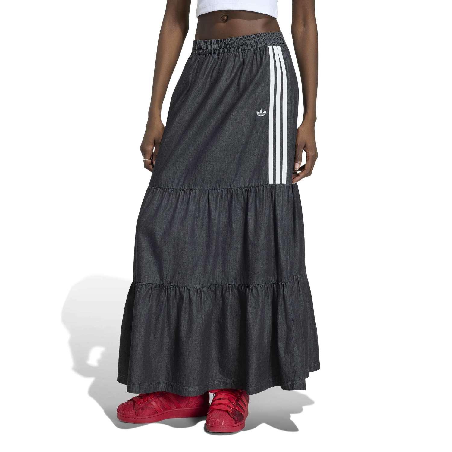 Adidas W Denim Skirt KY8114 Medium Black Denim — photo 1 of 6
