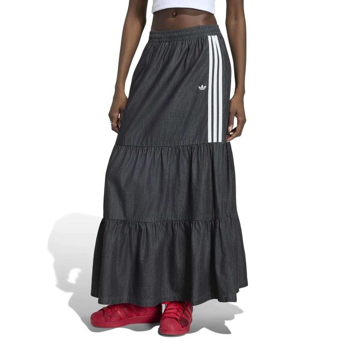 adidas �X�J�[�g MEDIUMBLACKDENI