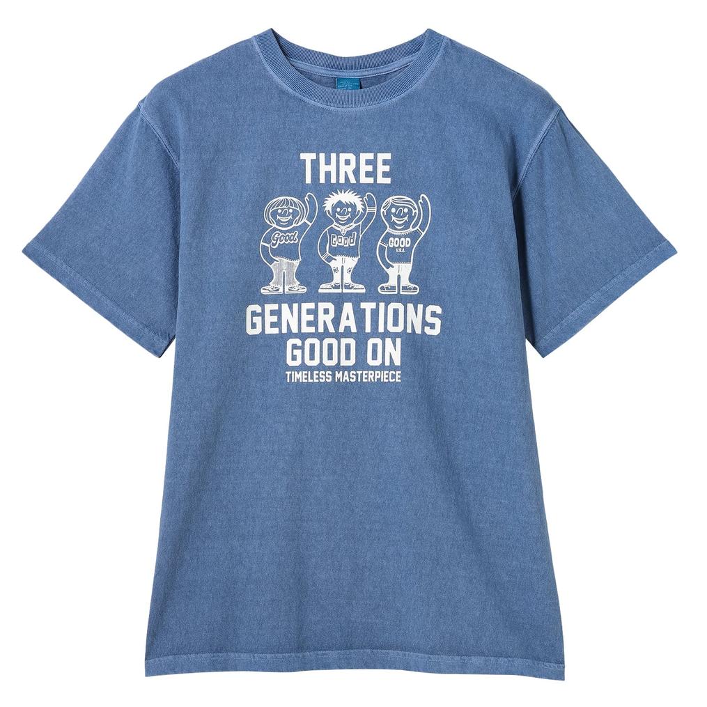 Good On GOOD ON Three Generation S/S Tee画像1
