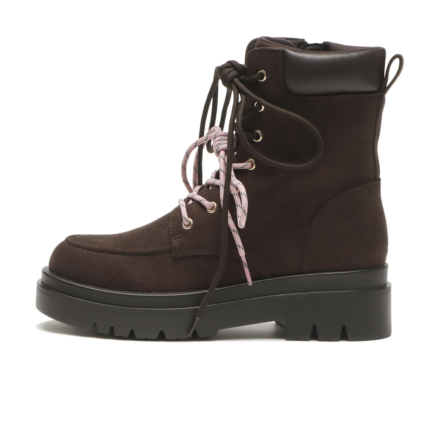 ���f�B�[�X �yABC SELECT�z �G�[�r�[�V�[�Z���N�g 2LACE UP BOOTS 5 2���[�X�A�b�v�u�[�c 5 W3070 S/CHOCO