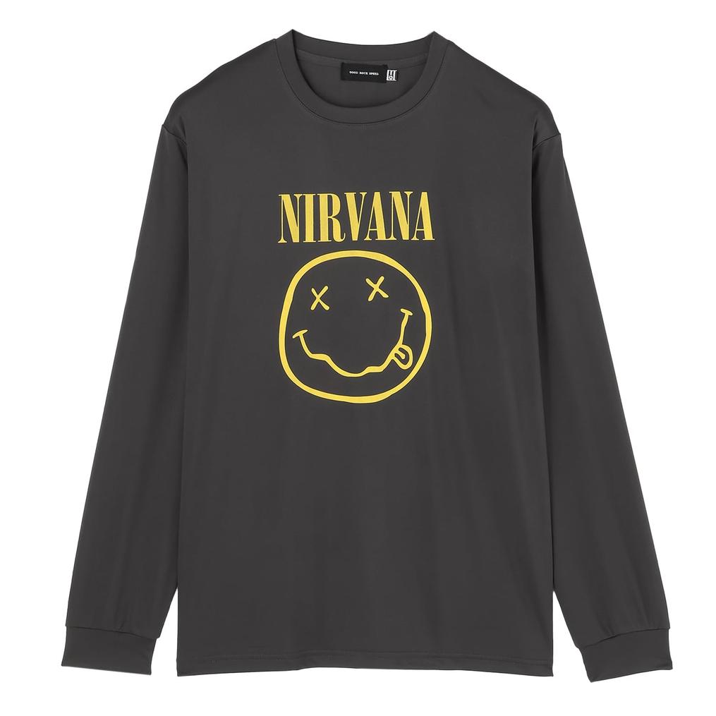  GOOD ROCK SPEED GOOD ROCK SPEED L/S Rash Tee Nirvana OSHMAN'S SMU画像1