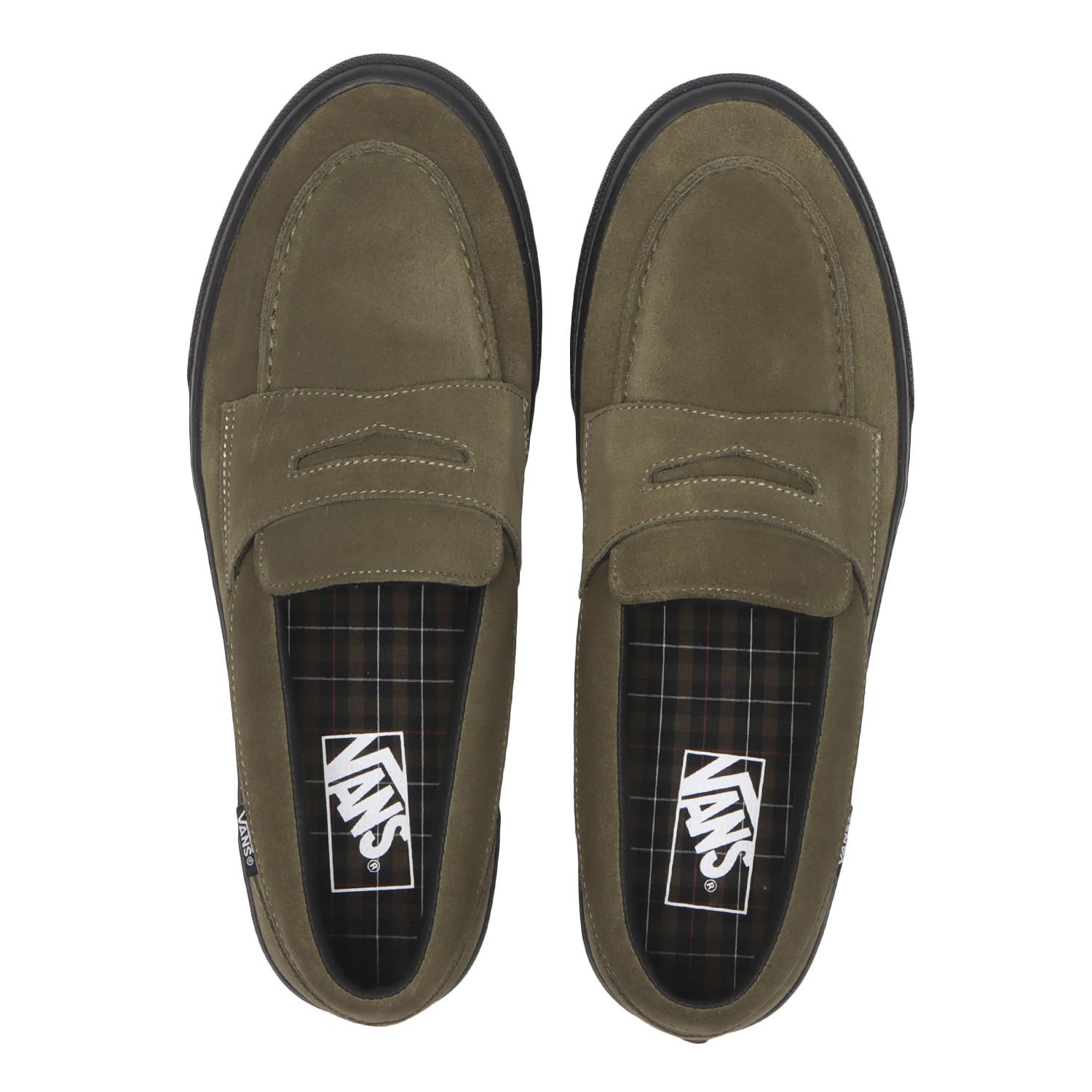 VANS】 ヴァンズ LOAFER ローファー V296 CHK OLIVE/BLK | ABC-MART