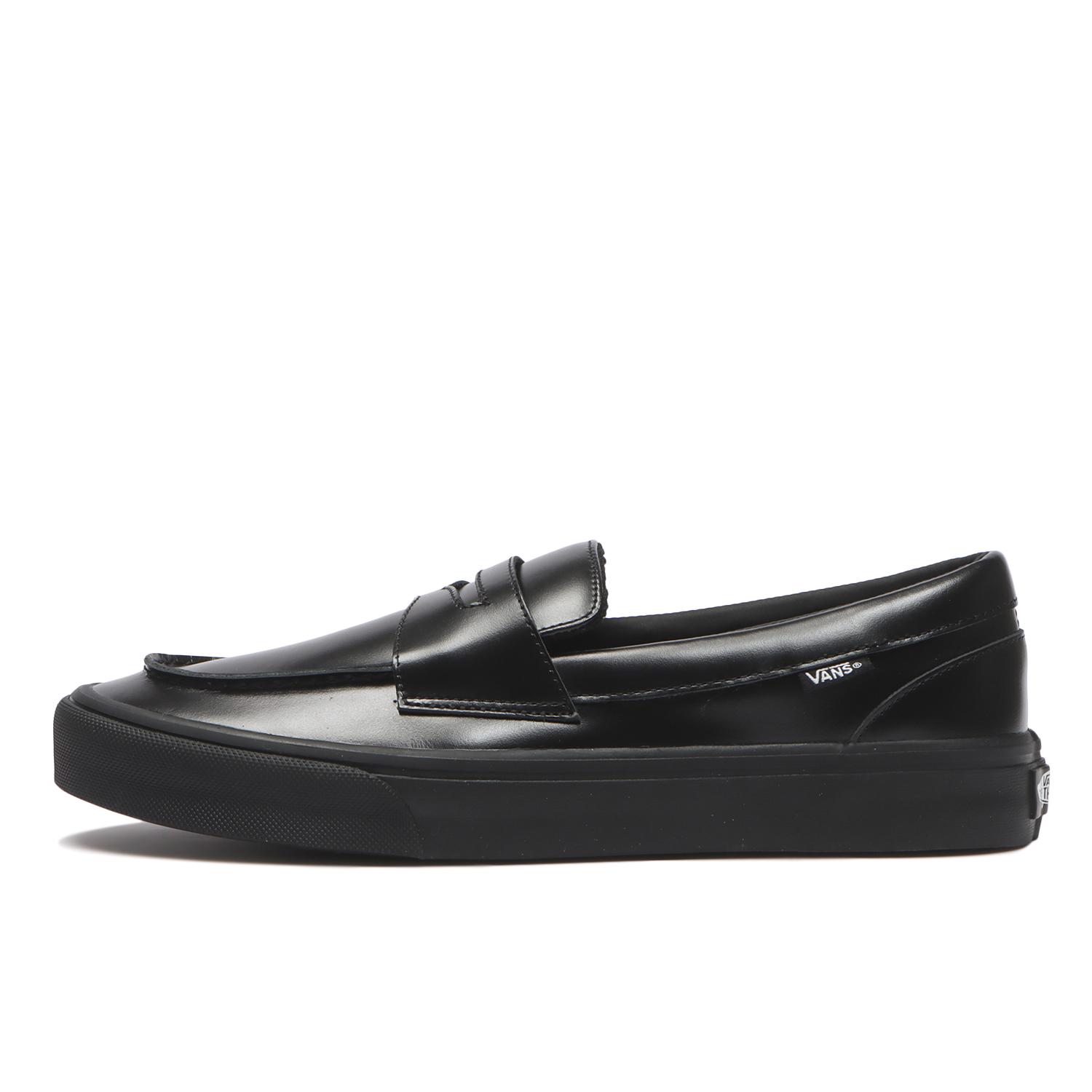 �yVANS�z ���@���Y LOAFER ���[�t�@�[ V296 LEA BLACK