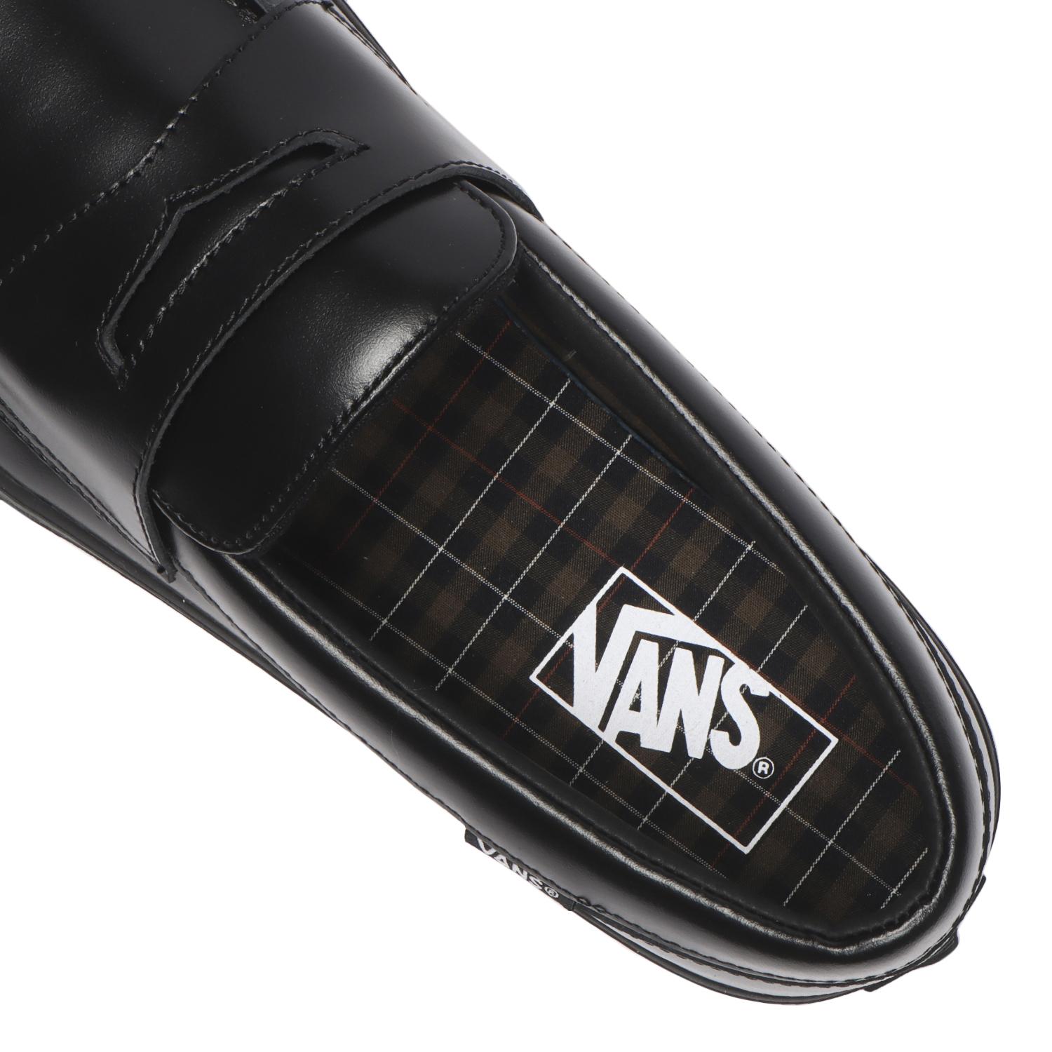 VANS】 ヴァンズ LOAFER ローファー V296 LEA BLACK | ABC-MART 【公式