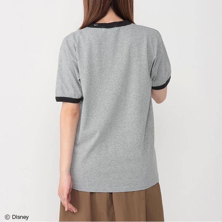 モデル：１６１cm / 着用サイズ：M GOOD ROCK SPEED GOOD ROCK SPEED Mickey Mouse Ringer T-Shirts画像3