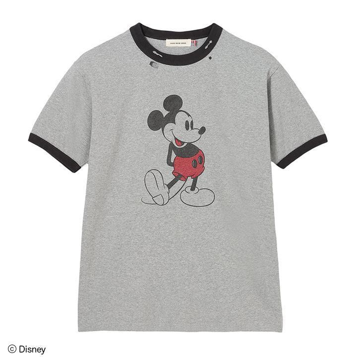  GOOD ROCK SPEED GOOD ROCK SPEED Mickey Mouse Ringer T-Shirts画像6