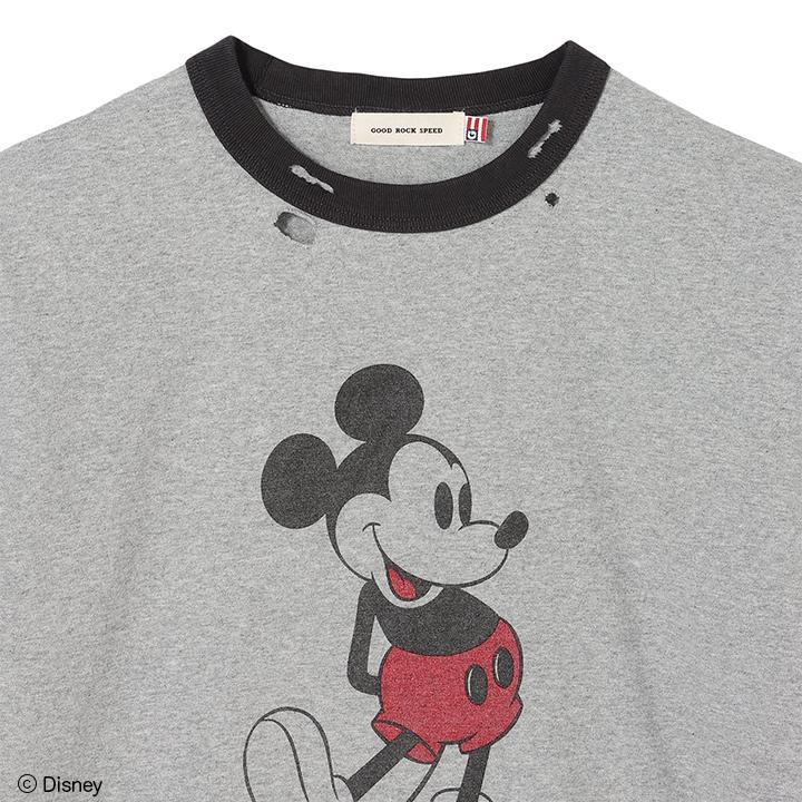 GOOD ROCK SPEED GOOD ROCK SPEED Mickey Mouse Ringer T-Shirts