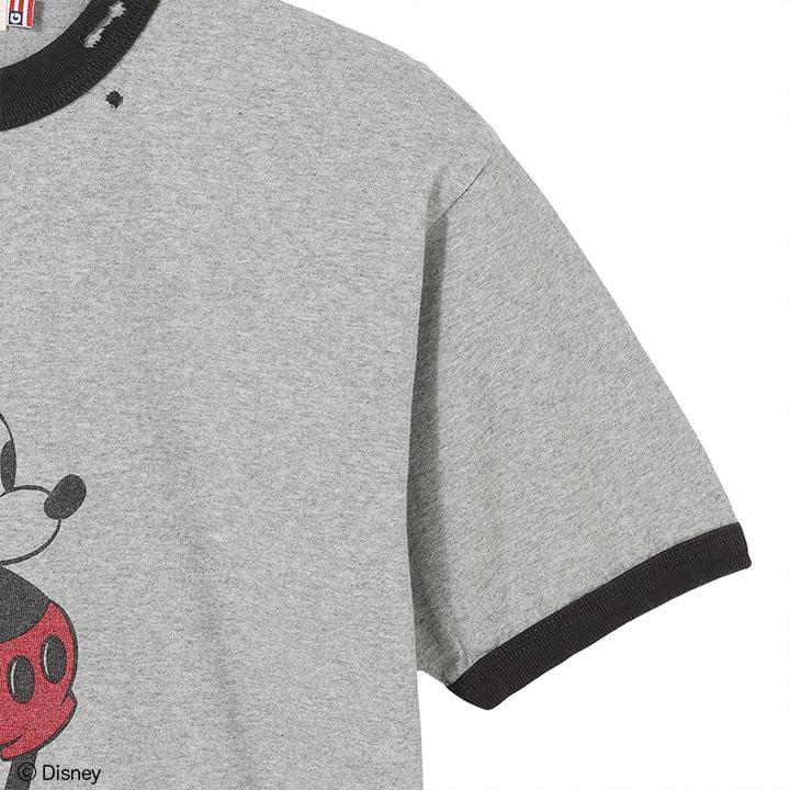 GOOD ROCK SPEED GOOD ROCK SPEED Mickey Mouse Ringer T-Shirts