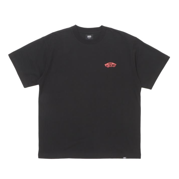 VANS �V���[�g�X���[�u BLACK