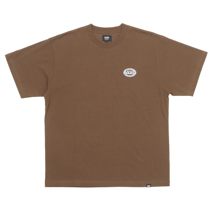 VANS �V���[�g�X���[�u BROWN