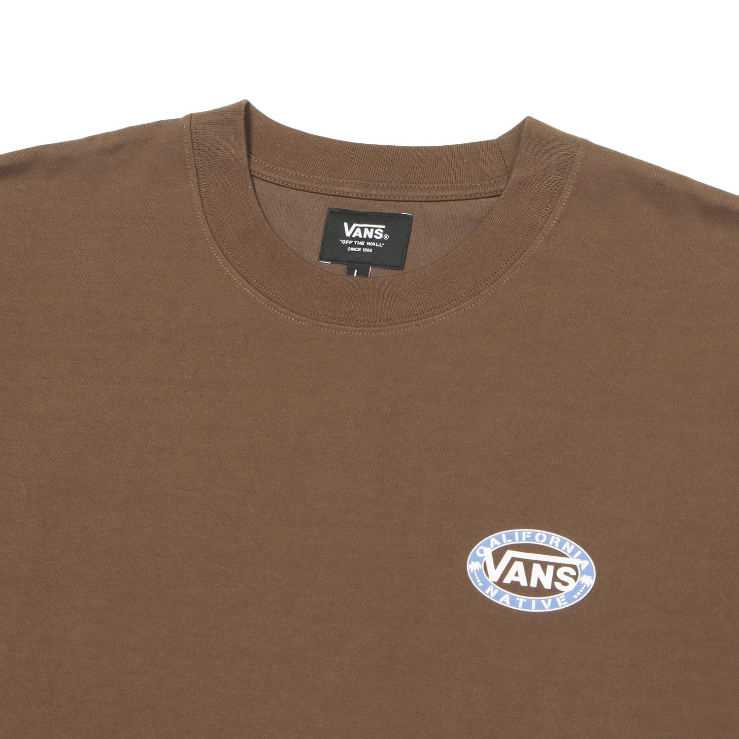 VANS】 ヴァンズ M Oval California Native TEE ショートスリーブ