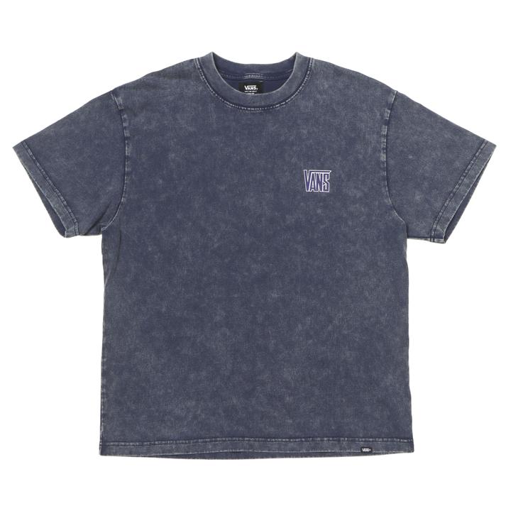 VANS �V���[�g�X���[�u NAVY