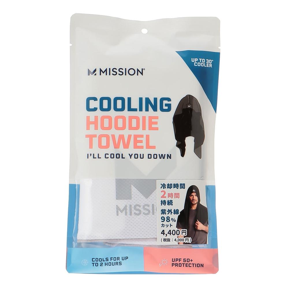  MISSION MISSION Cooling Hoodie Towel画像1