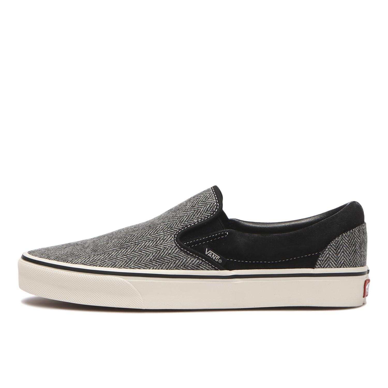 �yVANS�z ���@���Y SLIP ON �X���b�|�� V98CF TWEED BLACK