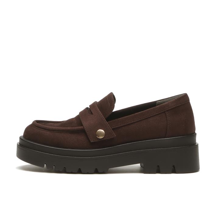���f�B�[�X �yABC SELECT�z �G�[�r�[�V�[�Z���N�g RUG LOAFER 5.5 ���O���[�t�@�[ W5084 S/CHOCO S(22.5-23cm)