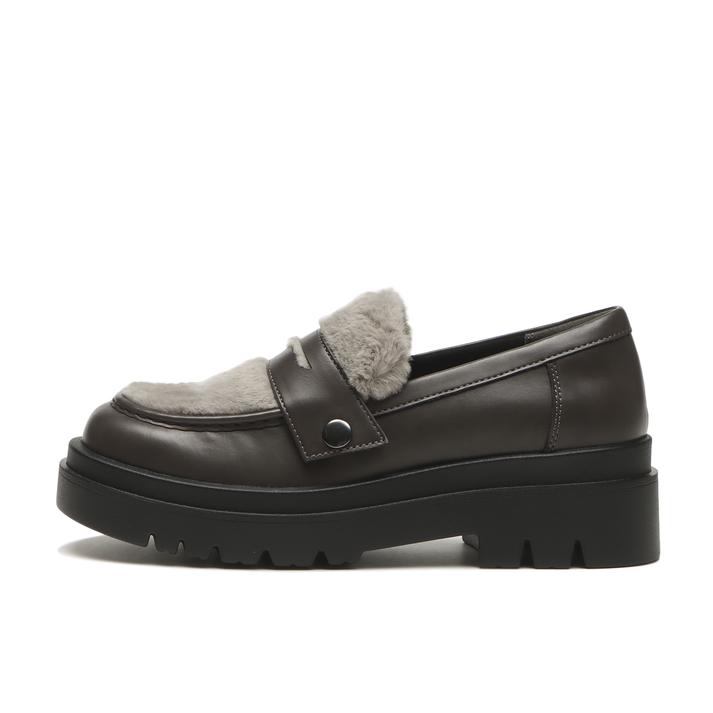 ���f�B�[�X �yABC SELECT�z �G�[�r�[�V�[�Z���N�g RUG LOAFER 5.5 ���O���[�t�@�[ W5084 GRAY S(22.5-23cm)