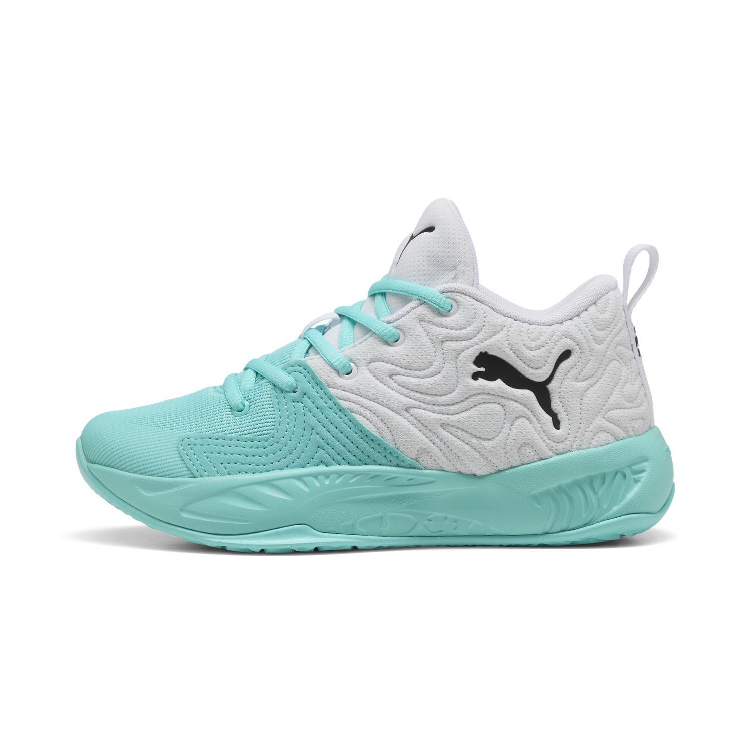 Puma Court Pro 3 JR 314061 04 WH/BK/ELEKTR — photo 1 of 6